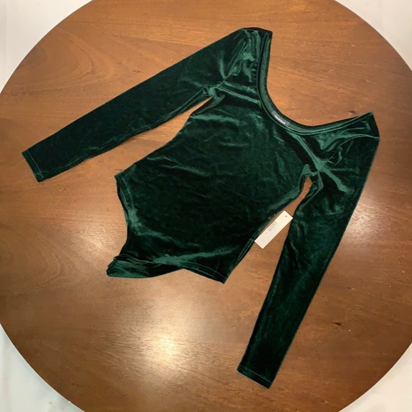 Velour Bodysuit - Picture 1 of 2
